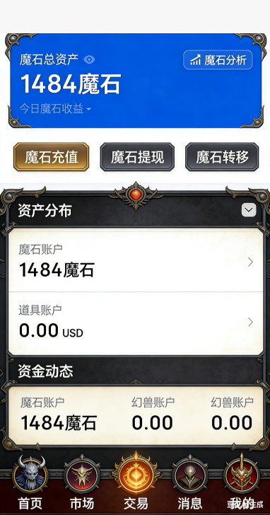 超变魔域游戏界面